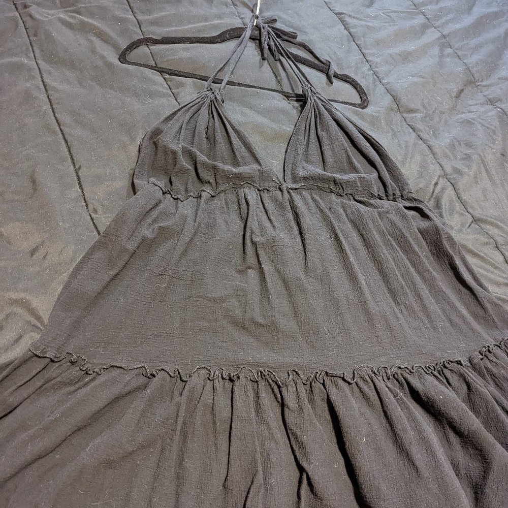 Black summer dress